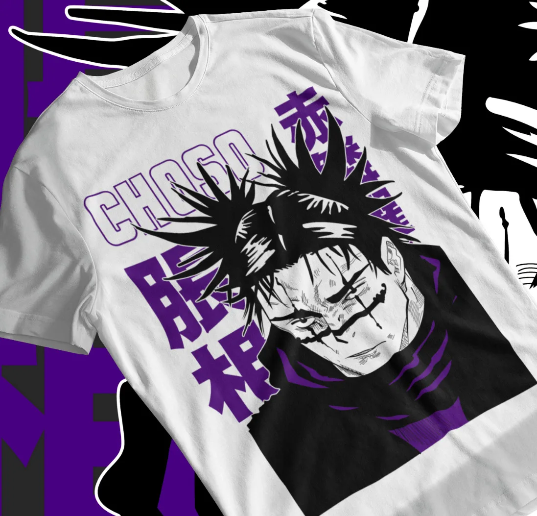 Jujutsu Kaisen Choso T-Shirt Japanese Anime Manga Horror Unisex Soft Tee 
Jujutsu Kaisen Choso T-Shirt Japanese Anime Manga Horror Unisex Soft Tee