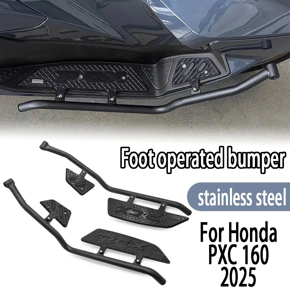 For Honda pcx160 PCX160 2025 Motorcycle pedal bumper accessories Engine Guard Crash Bar Bumper crash guard bumper with footrest
For Honda pcx160 PCX160 2025 Motorcycle pedal bumper accessories Engine Guard Crash Bar Bumper crash guard bumper with footrest