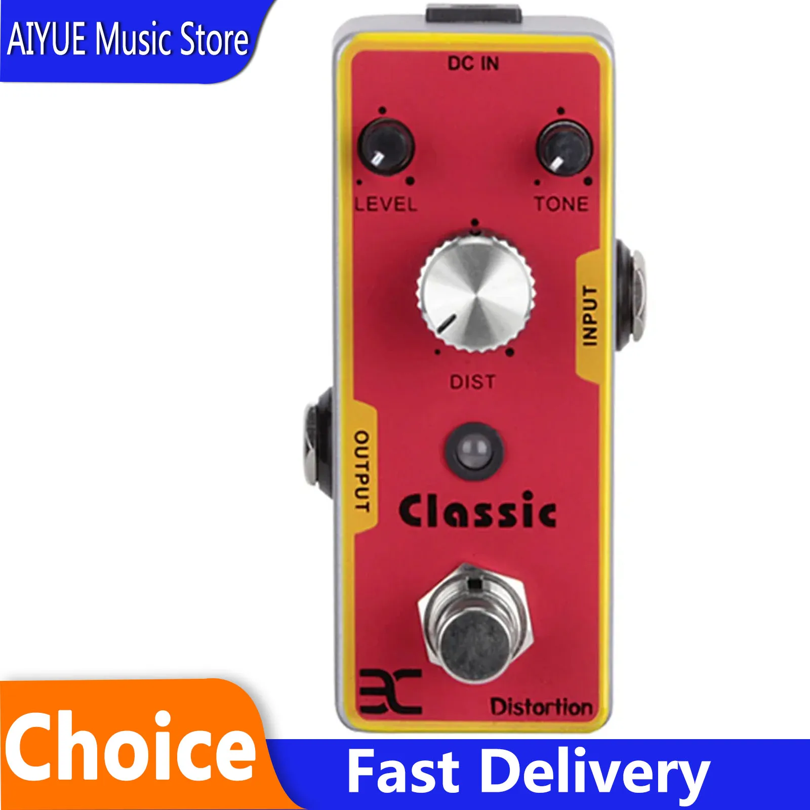 ENO Electric Guitar Effects Pedal Classic Distortion British High Gain Distortion with Powerful Mid Frequency TC15 Guitar Parts
ENO Electric Guitar Effects Pedal Classic Distortion British High Gain Distortion with Powerful Mid Frequency TC15 Guitar Parts