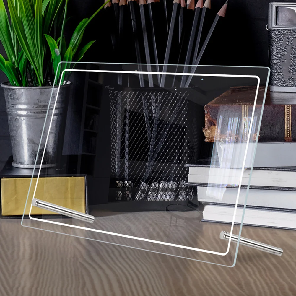 Transparent Writing Board Acrylic White Notebook Desk Whiteboard Multi-function Memo Desktop
Transparent Writing Board Acrylic White Notebook Desk Whiteboard Multi-function Memo Desktop