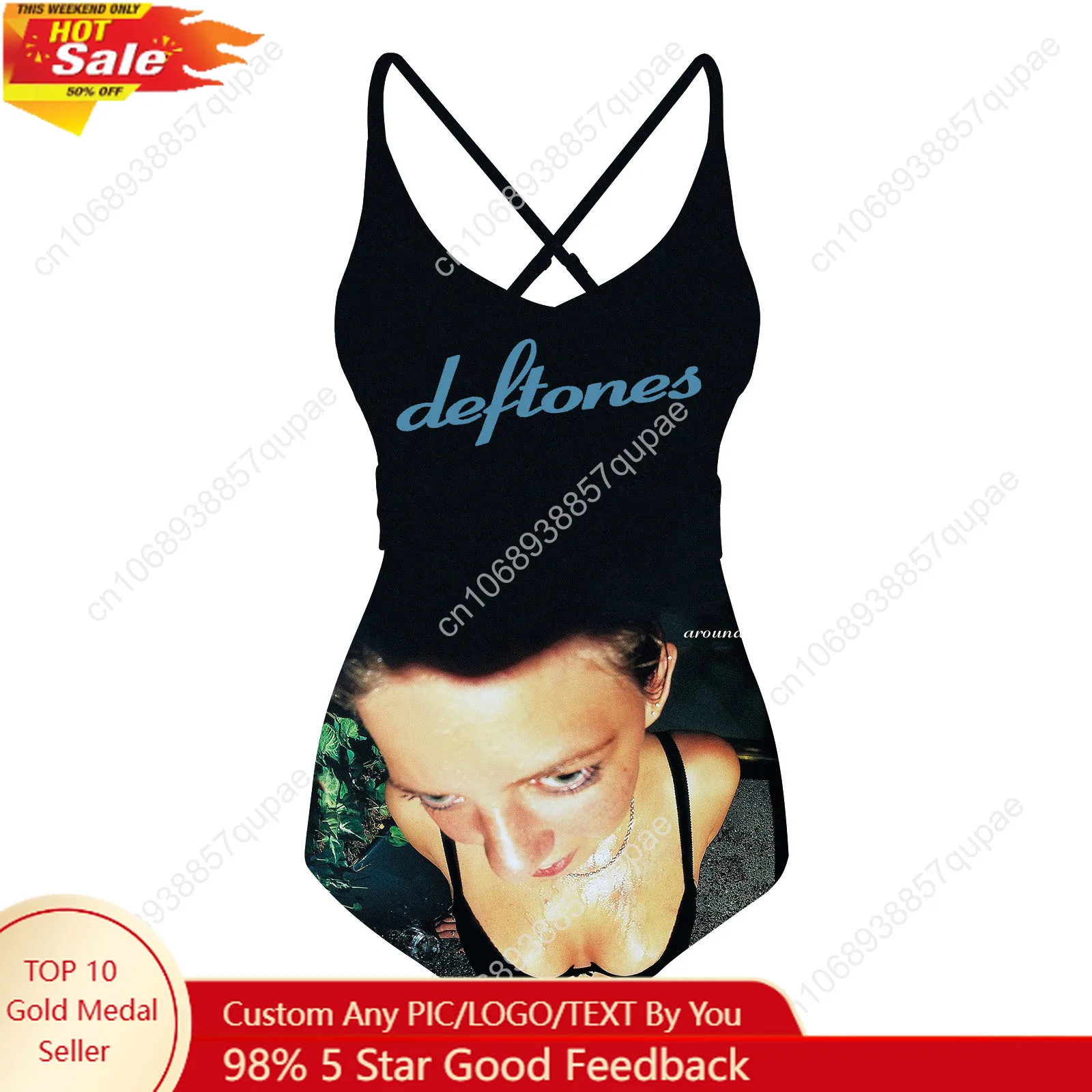Deftones Rock Band Swimsuit Womens Sling Swimsuits Sexy Swimwear Pool Party Beach Bikini Summer Holiday Customize Bathing Suits
Deftones Rock Band Swimsuit Womens Sling Swimsuits Sexy Swimwear Pool Party Beach Bikini Summer Holiday Customize Bathing Suits