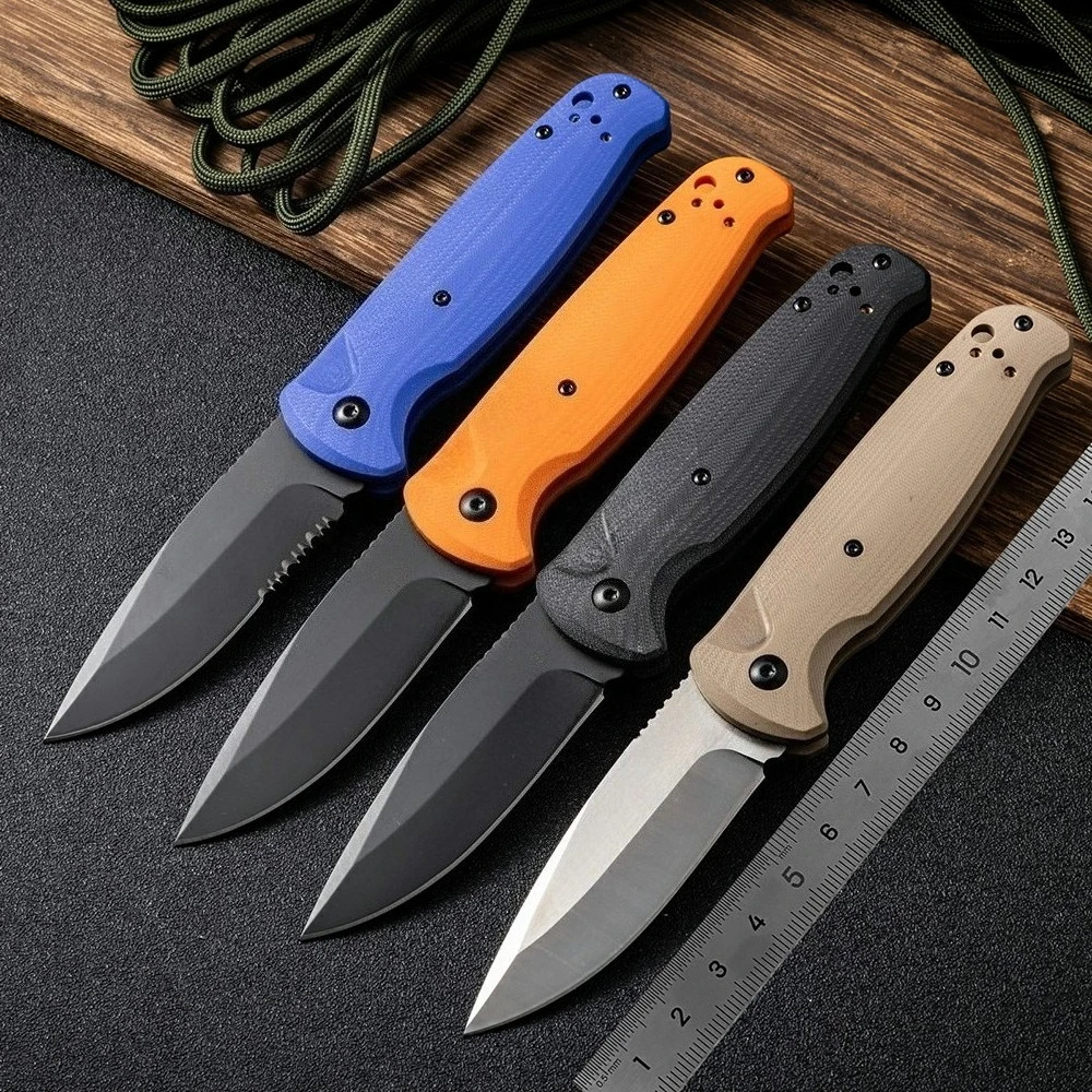BM4300 Folding Knife Portable Camping Wilderness Survival Emergency Folding Knife Outdoor EDC G10 Handle
BM4300 Folding Knife Portable Camping Wilderness Survival Emergency Folding Knife Outdoor EDC G10 Handle