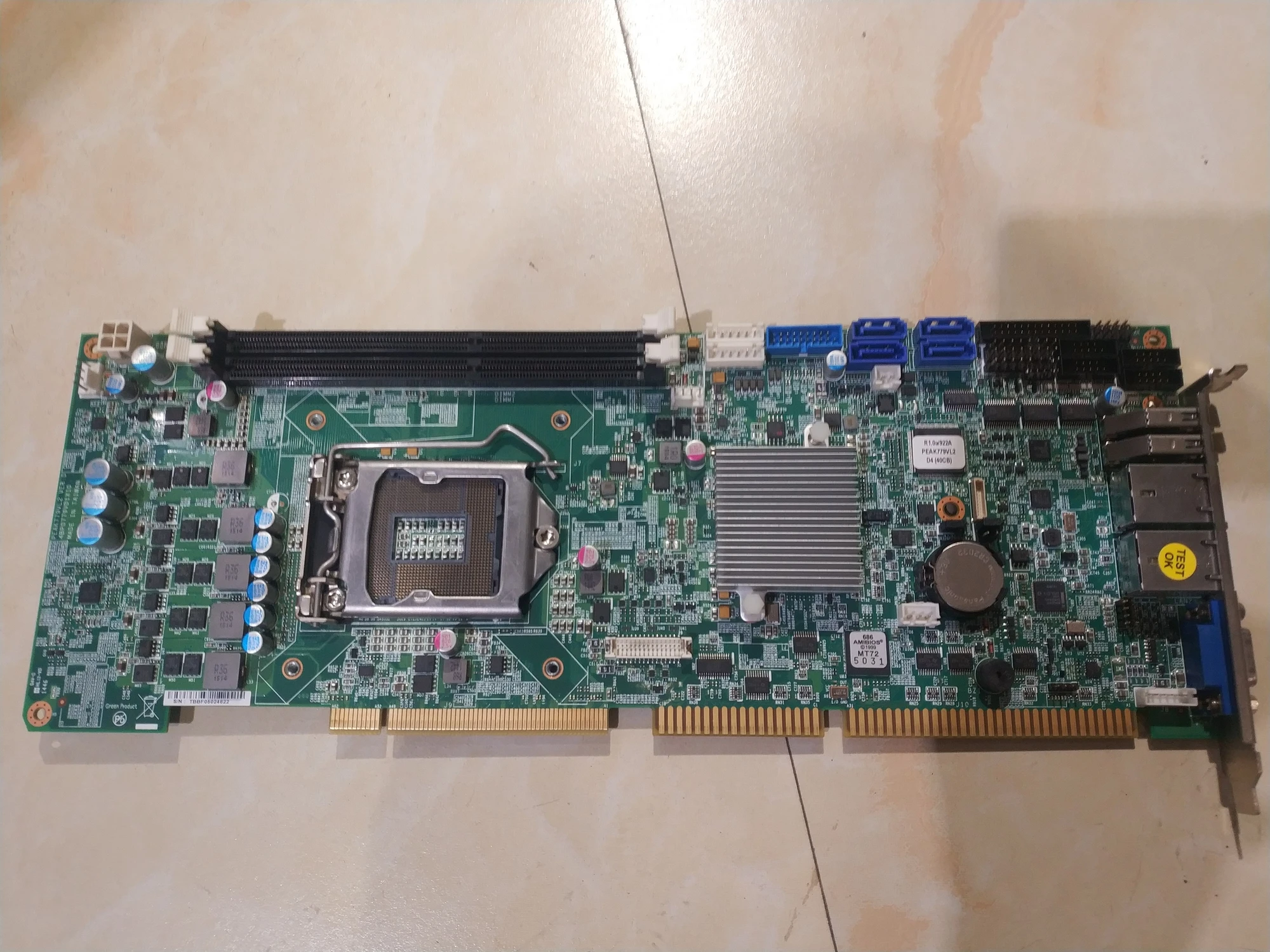 Материнская плата промышленного оборудования PEAK779VL2 VER:D, абсолютно новая, оригинальная
Материнская плата промышленного оборудования PEAK779VL2 VER:D, абсолютно новая, оригинальная