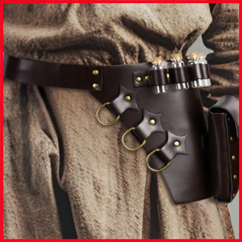 F3MF Men Cosplay Brown Belt Alchemist Belt Cosplay Industrial Age LARP Cosplay for Costume Photography Props
F3MF Men Cosplay Brown Belt Alchemist Belt Cosplay Industrial Age LARP Cosplay for Costume Photography Props