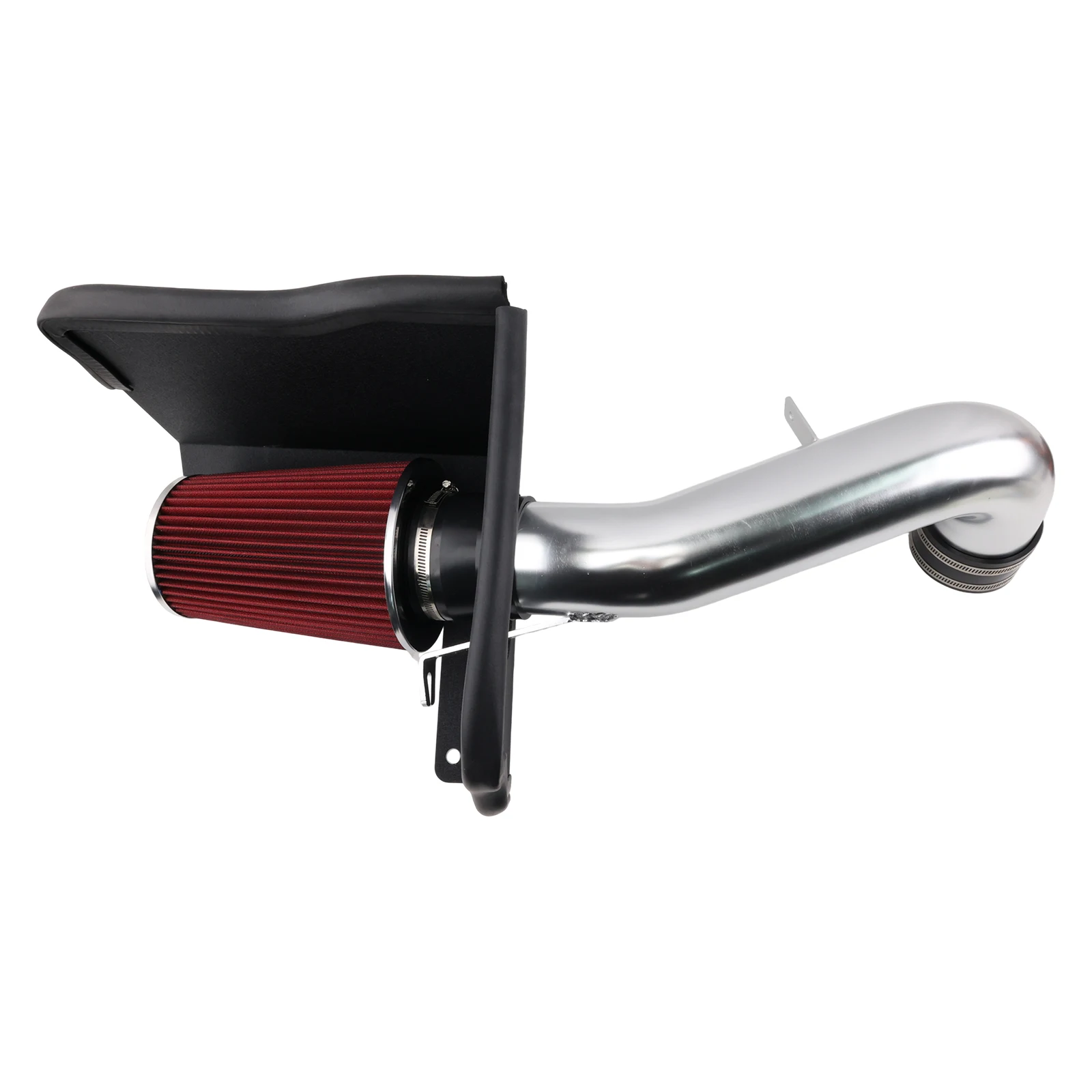 Cold Air Intake System Black Aluminum With Heat Shield For Silverado 1500 Tahoe Suburban Yukon Sierra 4.8/5.3L V8 07-08
Cold Air Intake System Black Aluminum With Heat Shield For Silverado 1500 Tahoe Suburban Yukon Sierra 4.8/5.3L V8 07-08