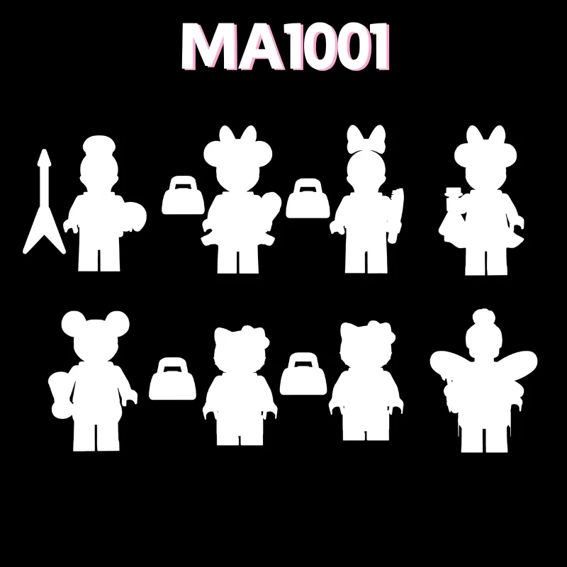 Disney MA1001 Building Block Figures, including Donald Duck, Minnie Mouse, Mickey Mouse, popular collectible creative gift
Disney MA1001 Building Block Figures, including Donald Duck, Minnie Mouse, Mickey Mouse, popular collectible creative gift