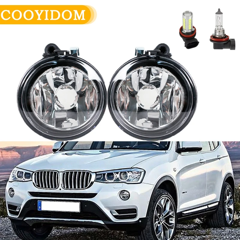 Front Bumper Fog Light For BMW X1 X3 X4 X5 X5M X6 X6M F48 2016 2017 2018 63177238787 63177238788 With LED/Halogen Fog Lamp
Front Bumper Fog Light For BMW X1 X3 X4 X5 X5M X6 X6M F48 2016 2017 2018 63177238787 63177238788 With LED/Halogen Fog Lamp