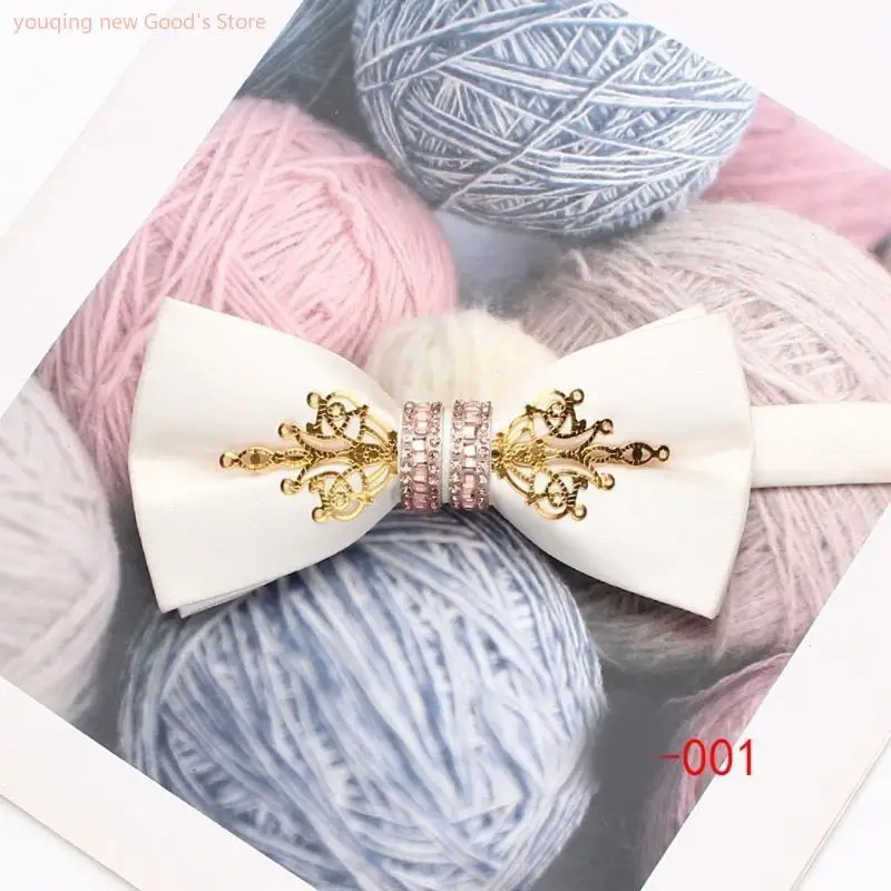 49ME Men’s Tie for Wedding Groom Formal Shirt Tie Male Business Tie Rhinestones Flower Bowtie for Wedding Suit Accessories
49ME Men’s Tie for Wedding Groom Formal Shirt Tie Male Business Tie Rhinestones Flower Bowtie for Wedding Suit Accessories