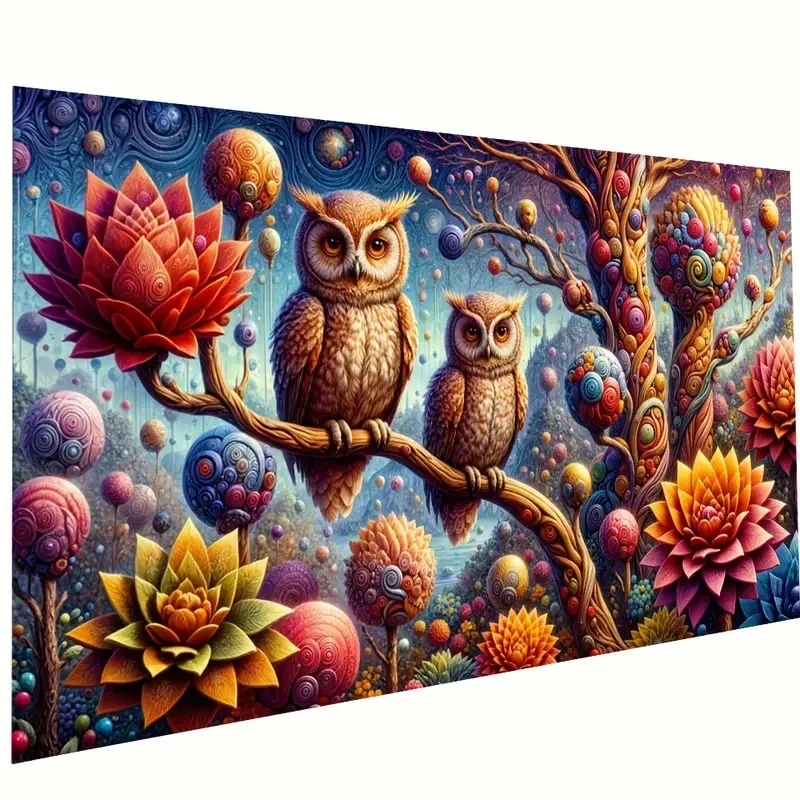 5D Diy Алмазная картина Лесные цветы Полный квадратный круглый Алмазная вышивка Красивые совы Семейное искусство Мозаика для домашнего декора
5D Diy Алмазная картина Лесные цветы Полный квадратный круглый Алмазная вышивка Красивые совы Семейное искусство Мозаика для домашнего декора