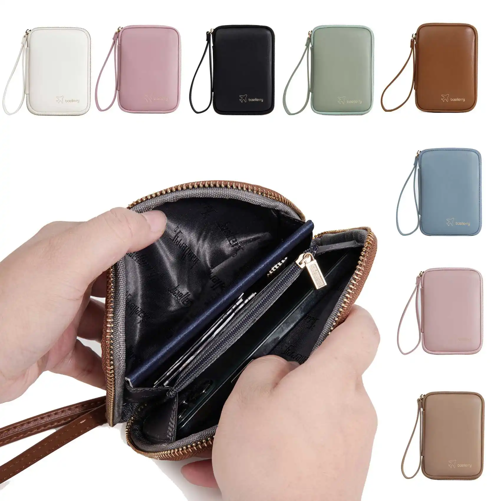 Fashion Simple Multi-Functional Zipper Coin Purse New Neutral Unisex Passport Bag Small Mobile Phone Wallet
Fashion Simple Multi-Functional Zipper Coin Purse New Neutral Unisex Passport Bag Small Mobile Phone Wallet