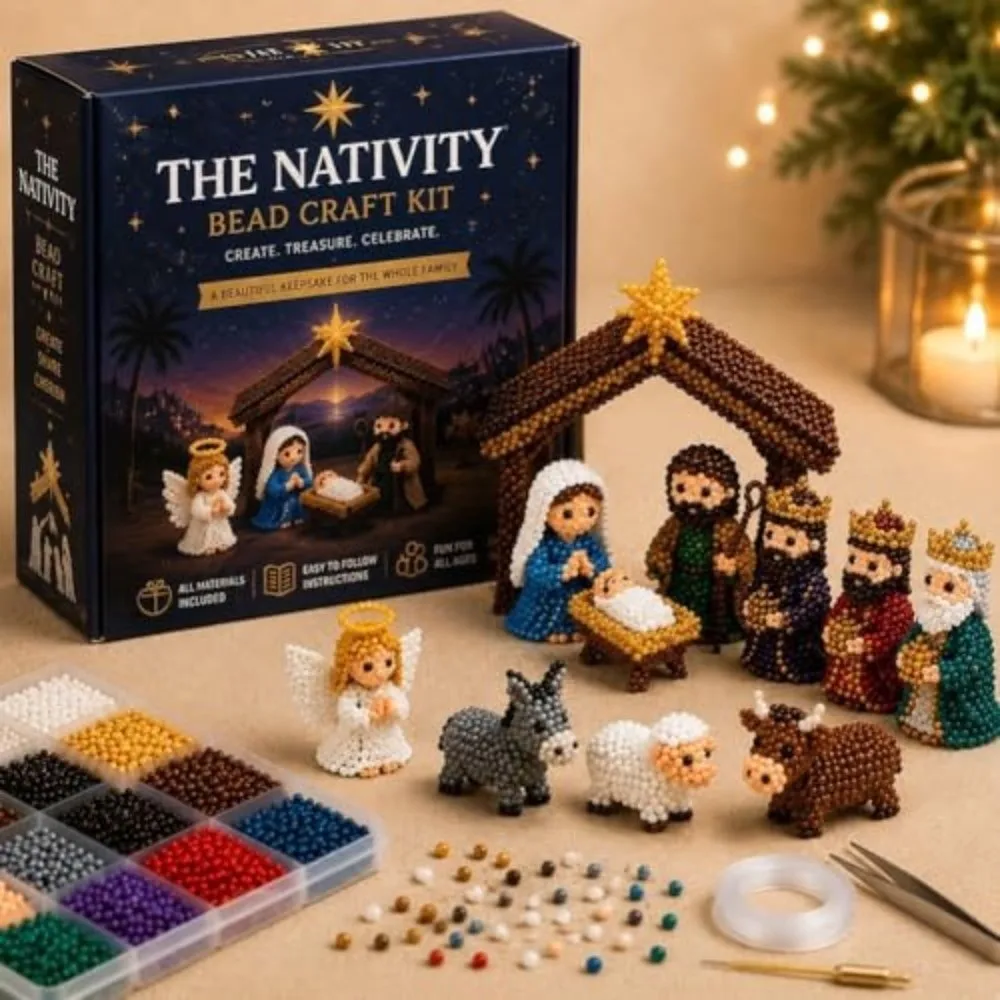 New Creative 3D Bead Kit Mother Mary Character Series Swan Beading Set Happy Family Handmade Bead Art Set DIY Activity
New Creative 3D Bead Kit Mother Mary Character Series Swan Beading Set Happy Family Handmade Bead Art Set DIY Activity