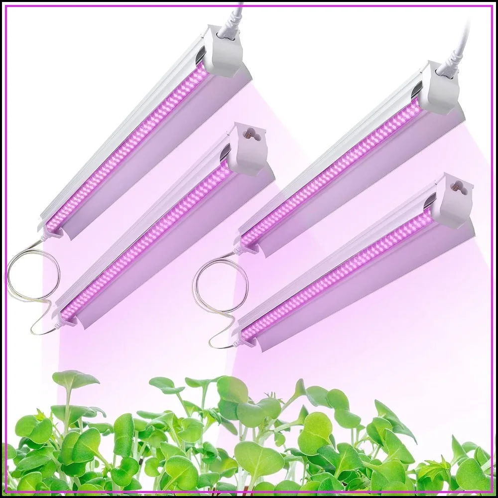 4ft 180W LED Grow Light, Full Spectrum, Super Bright, 4-Pack for Indoor Plants, Greenhouse
4ft 180W LED Grow Light, Full Spectrum, Super Bright, 4-Pack for Indoor Plants, Greenhouse