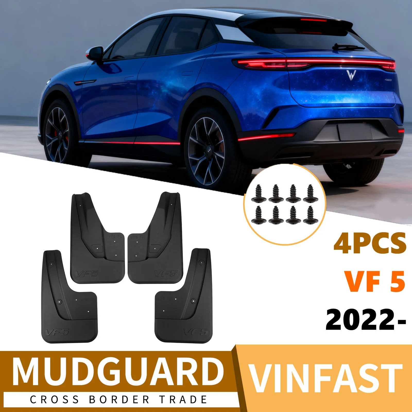 Для VinFast VF 5 2022-2025 автомобильная шина, крыло, кожа, брызговики, универсальное крыло, украшение, автомобильное крыло
Для VinFast VF 5 2022-2025 автомобильная шина, крыло, кожа, брызговики, универсальное крыло, украшение, автомобильное крыло