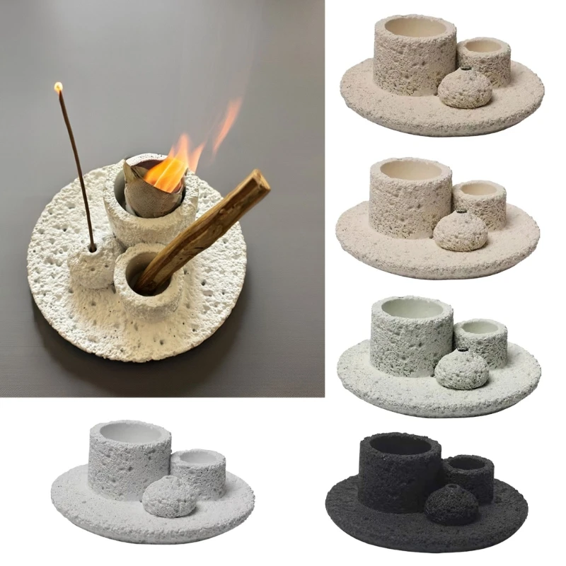 C9GC Durable Cement Burning Tray Burners Holder With Ashes Catchers For Meditations Yogas And Home Decors Spiritual Practice
C9GC Durable Cement Burning Tray Burners Holder With Ashes Catchers For Meditations Yogas And Home Decors Spiritual Practice
