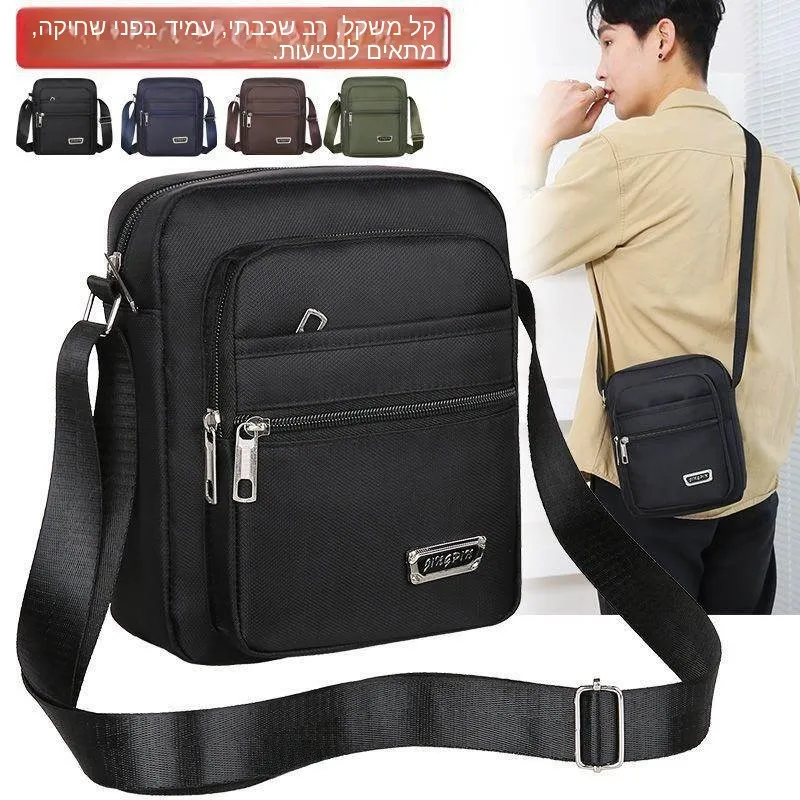 Thickened Canvas Multi-layer Business Bag Unisex Single Shoulder Casual Slant Cross Bag for Middle-Aged And Elderly
Thickened Canvas Multi-layer Business Bag Unisex Single Shoulder Casual Slant Cross Bag for Middle-Aged And Elderly