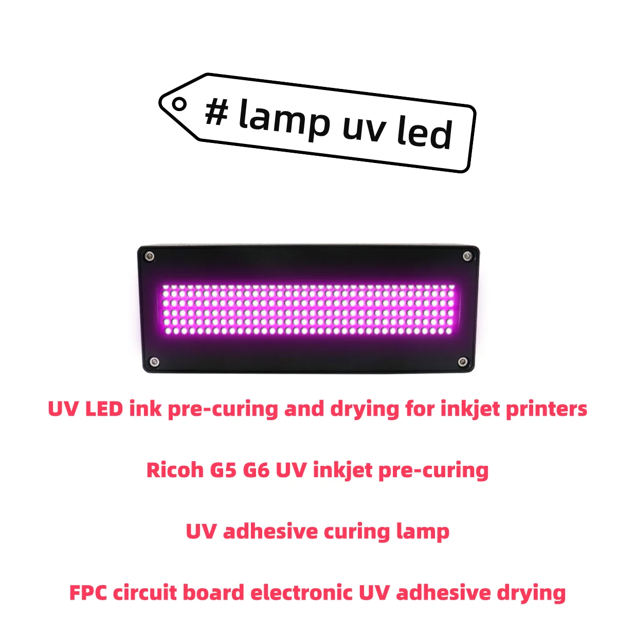 Led For Printer 540W Water Cooled High Power LED Curing Lamp For Ricoh G5 G6 Inkjet Printer Pre Curing
Led For Printer 540W Water Cooled High Power LED Curing Lamp For Ricoh G5 G6 Inkjet Printer Pre Curing
