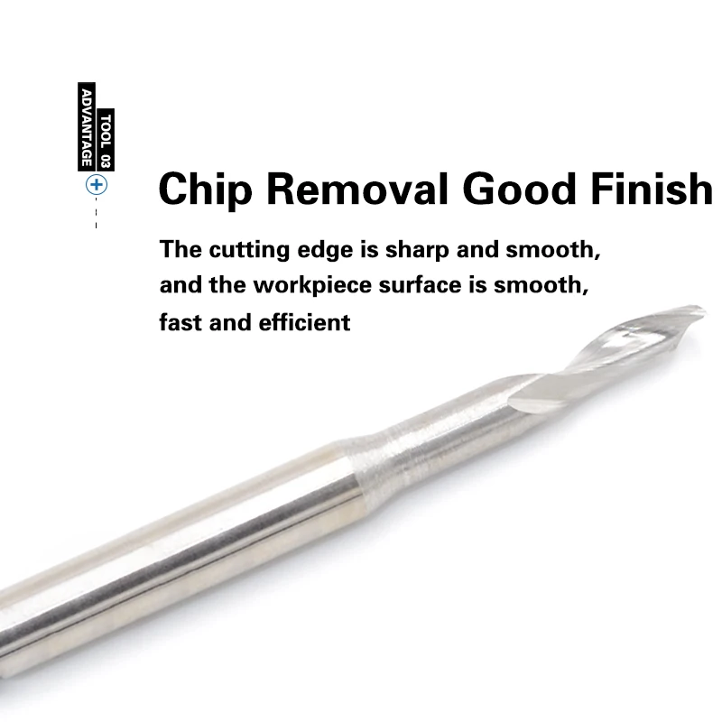 3/4/5/6/7 8mm 10mm One Flute HSS Cobalt Aluminum Alloy Door Window End Mill Cutter CNC Bit Milling Cutting Tools
3/4/5/6/7 8mm 10mm One Flute HSS Cobalt Aluminum Alloy Door Window End Mill Cutter CNC Bit Milling Cutting Tools