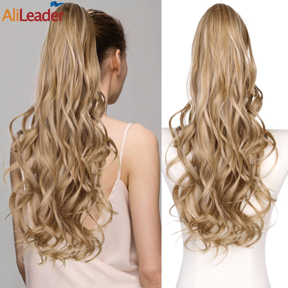 26" Synthetic Ponytail Extensions Fluffy Drawstring Ponytail Long Wavy Curly Multi-Layered Clip In Ponytail Black Fake Hair
26" Synthetic Ponytail Extensions Fluffy Drawstring Ponytail Long Wavy Curly Multi-Layered Clip In Ponytail Black Fake Hair