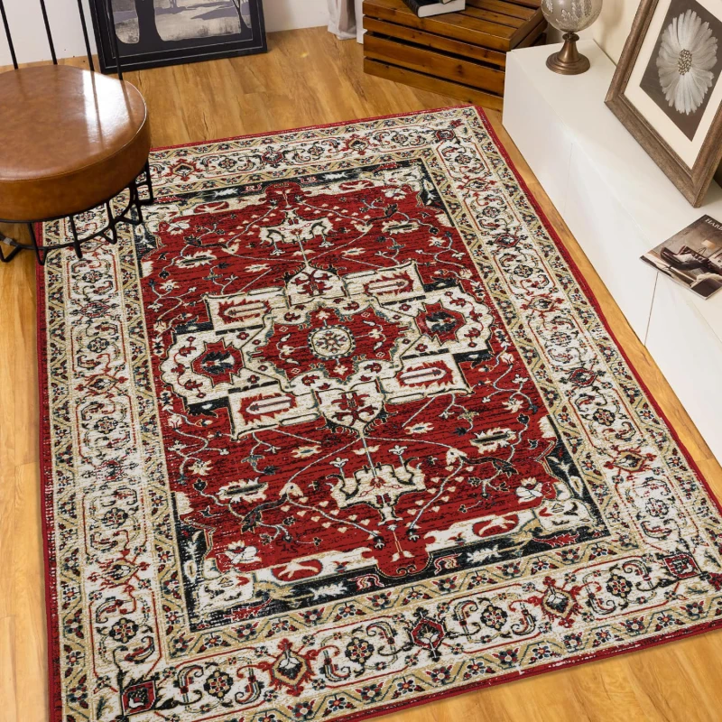 Area Rug 6x9 Vintage Bohemia Large Persian Non-slip Washable Rug For Living Room Kitchen Bedroom Living Room Flower Design Yello
Area Rug 6x9 Vintage Bohemia Large Persian Non-slip Washable Rug For Living Room Kitchen Bedroom Living Room Flower Design Yello