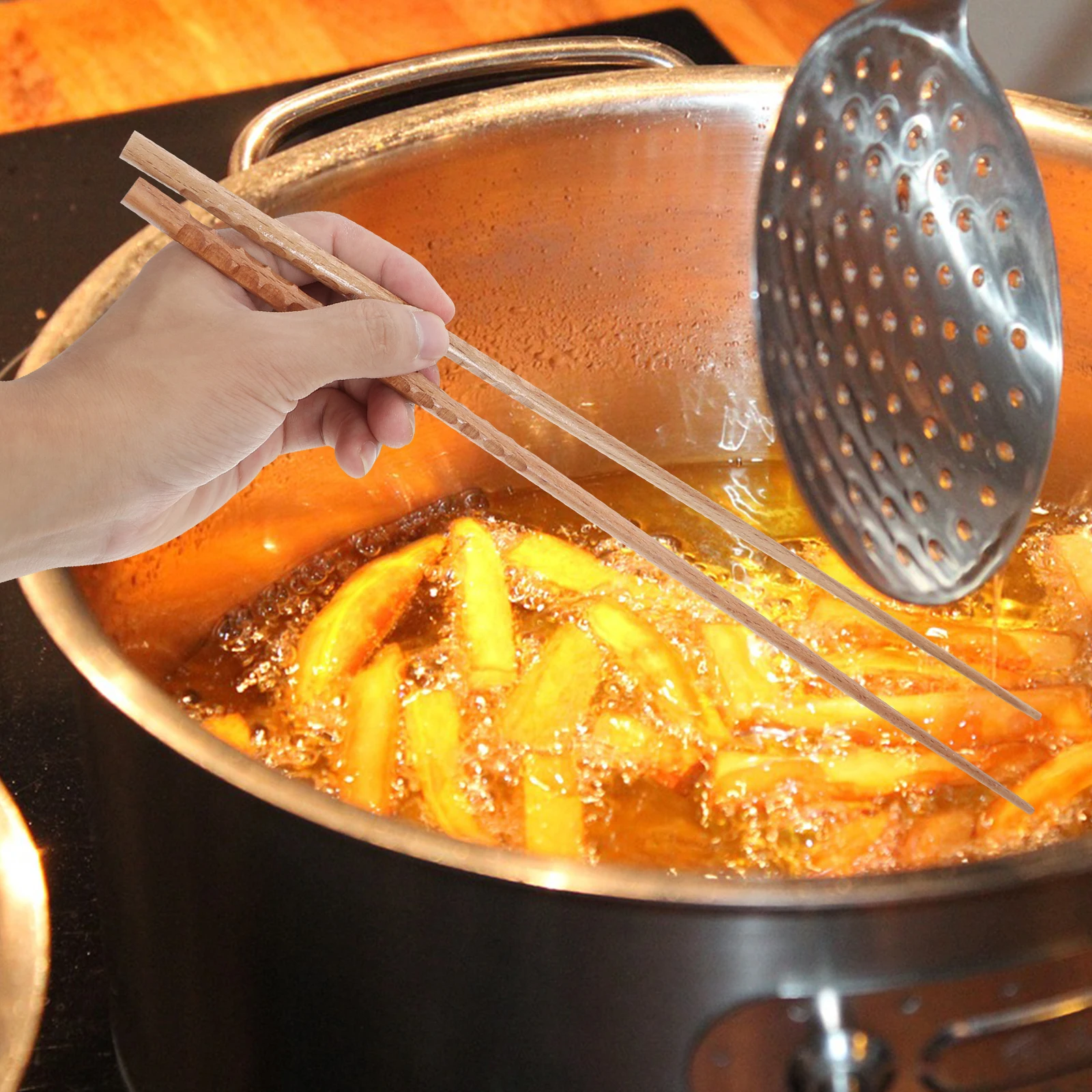 Extra Long Hot Pot Chopsticks Beech Wood Reusable Saibashi Cooking Food Wooden Noodlefriendly Versatile Dining 
Extra Long Hot Pot Chopsticks Beech Wood Reusable Saibashi Cooking Food Wooden Noodlefriendly Versatile Dining