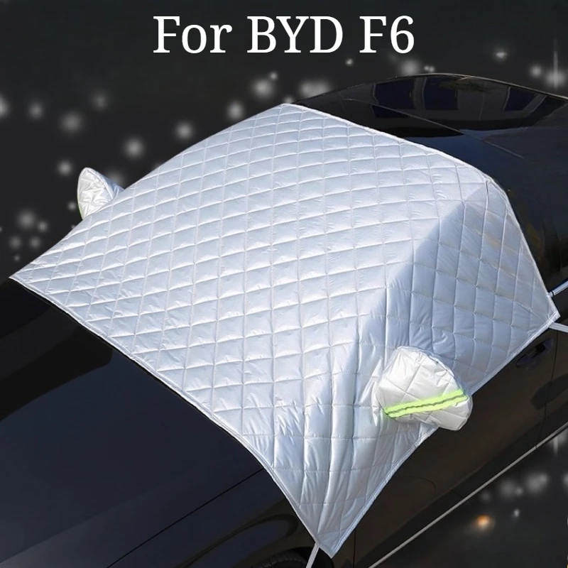 Для BYD F6 автомобильный чехол на переднее лобовое стекло, специальный снежный блок для защиты от замерзания, утолщенная защита от снега и мороза зимой
Для BYD F6 автомобильный чехол на переднее лобовое стекло, специальный снежный блок для защиты от замерзания, утолщенная защита от снега и мороза зимой