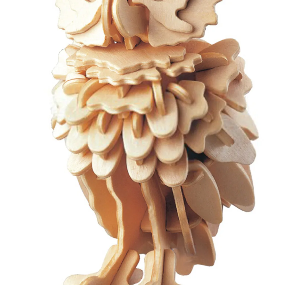 3D Wooden Owl Puzzle Educational Brain Teaser for All Ages Smooth Sturdy Wood No Glue Tenon Assembly Lifelike Ornament Shelf
3D Wooden Owl Puzzle Educational Brain Teaser for All Ages Smooth Sturdy Wood No Glue Tenon Assembly Lifelike Ornament Shelf