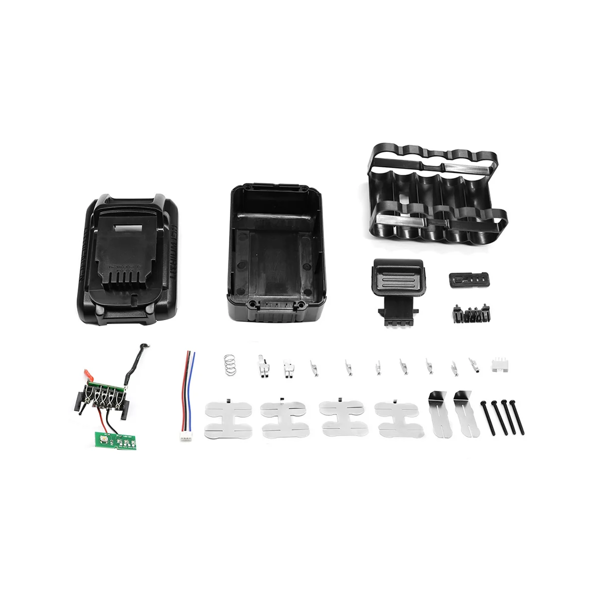 DCB206 Protective Board+Plastic Case for DCB206 20V 21700 Lithium Battery 10 Core Circuit Board Case Kit
DCB206 Protective Board+Plastic Case for DCB206 20V 21700 Lithium Battery 10 Core Circuit Board Case Kit