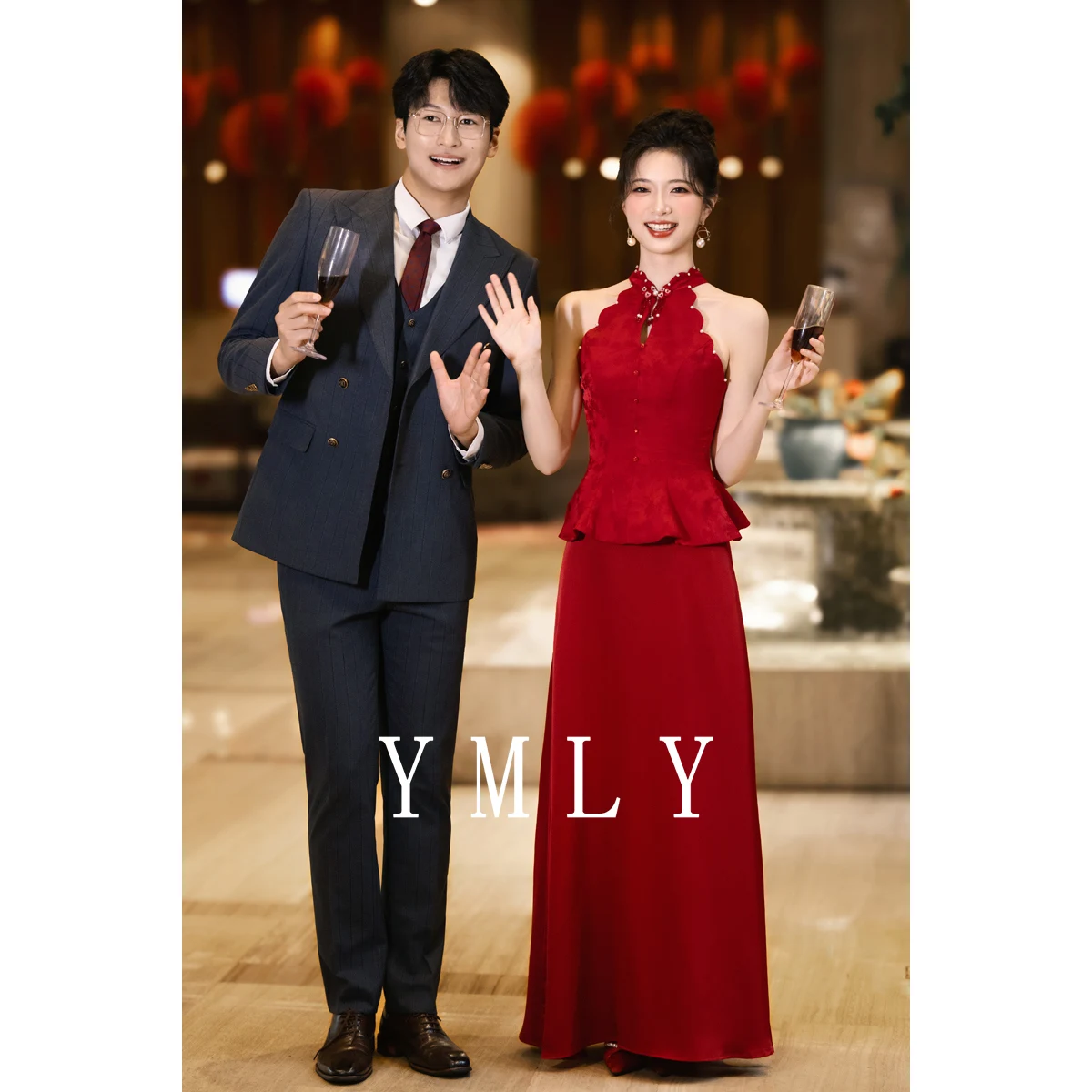 Red Wedding Dr Ne Hanging Sle New Chinese Morning Robe Women's Marriage Return Home Banquet Traditional Bridal Gown
Red Wedding Dr Ne Hanging Sle New Chinese Morning Robe Women's Marriage Return Home Banquet Traditional Bridal Gown