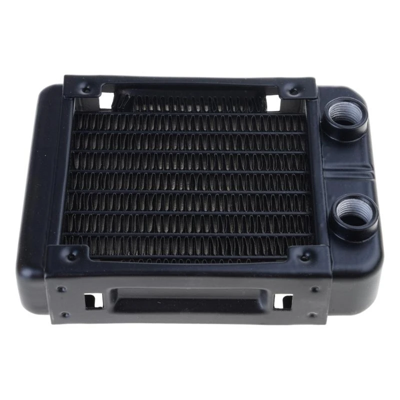 Multi-Port G1/4 Thread Aluminum Radiator 90mm For Computer Water Cooling System
Multi-Port G1/4 Thread Aluminum Radiator 90mm For Computer Water Cooling System