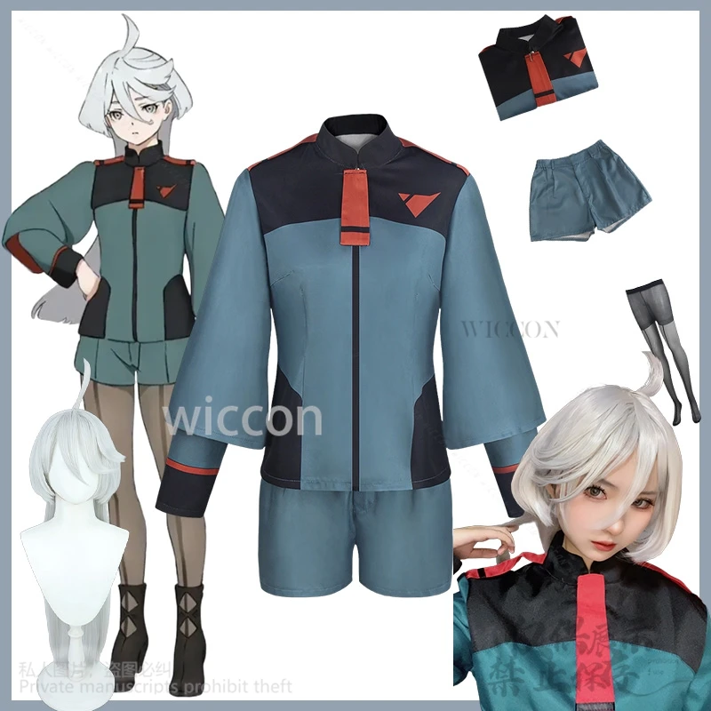 Miorine Cosplay The Witch From Anime Costume Japanese Jirai Kei Girls JK Soldier Coat Sexy Stocking Punk Uniform Halloween Cos
Miorine Cosplay The Witch From Anime Costume Japanese Jirai Kei Girls JK Soldier Coat Sexy Stocking Punk Uniform Halloween Cos