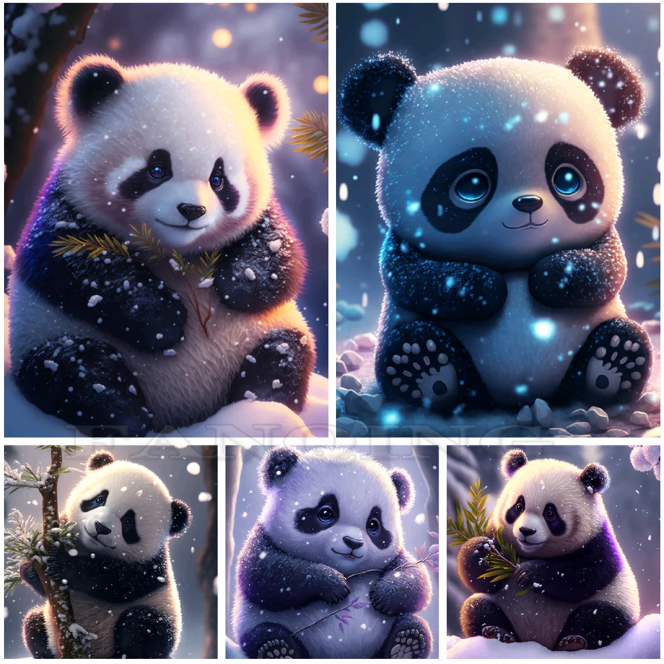 Алмазная 5D картина, Новое поступление, панда, полная Алмазная мозаика, вышивка, распродажа, картины животных, фотография, украшение для дома A91 
Алмазная 5D картина, Новое поступление, панда, полная Алмазная мозаика, вышивка, распродажа, картины животных, фотография, украшение для дома A91