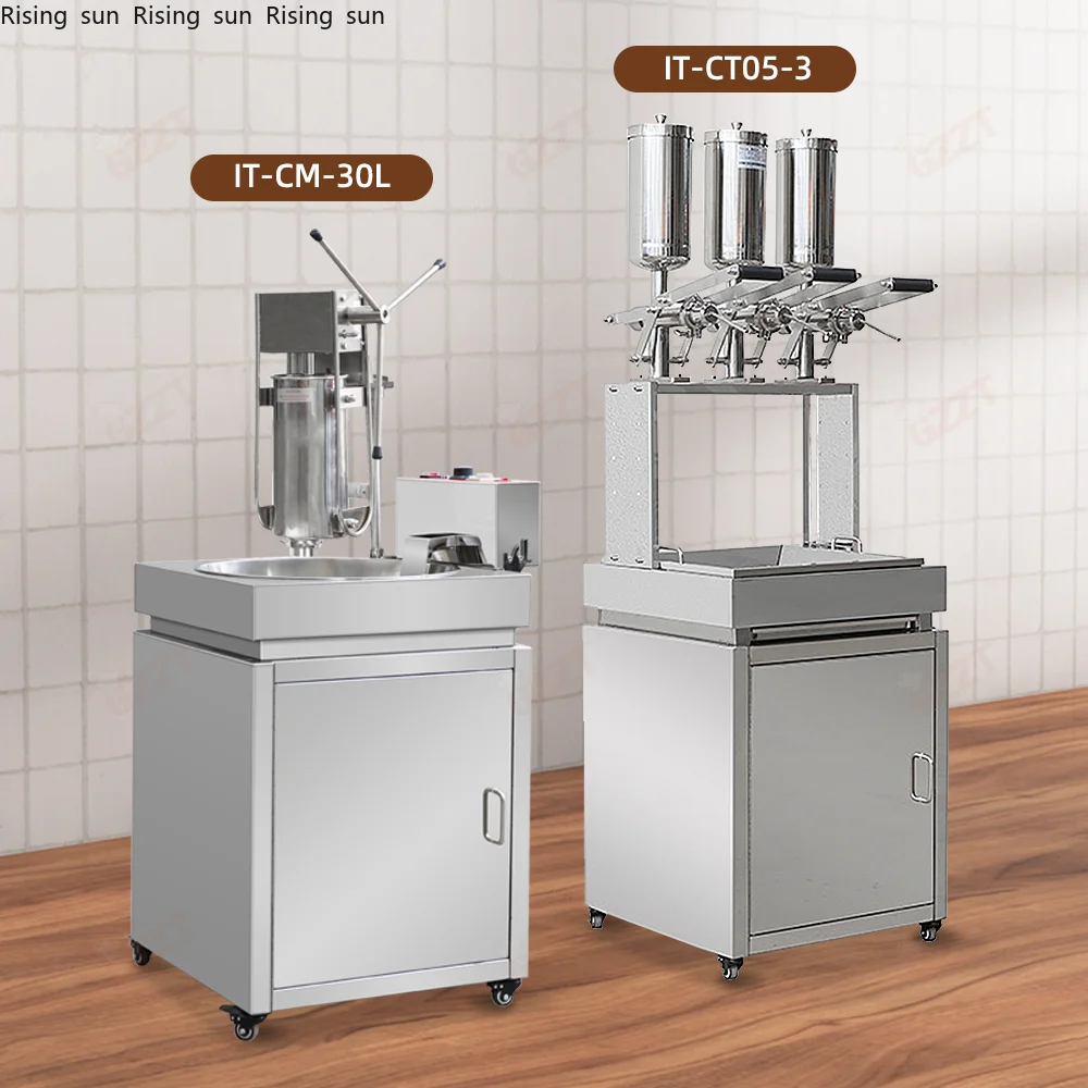 5L Vertical Spanish Churros Maker With Fryer Commercial Manual Churros Machine Maquina De Churros Snack Machine With 30L Fryer
5L Vertical Spanish Churros Maker With Fryer Commercial Manual Churros Machine Maquina De Churros Snack Machine With 30L Fryer
