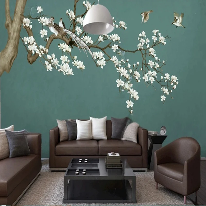 Custom Photo Mural Hand-painted Flowers Birds New Chinese Style Classical Background Wallpaper Wall Art Decor Painting 3D
Custom Photo Mural Hand-painted Flowers Birds New Chinese Style Classical Background Wallpaper Wall Art Decor Painting 3D