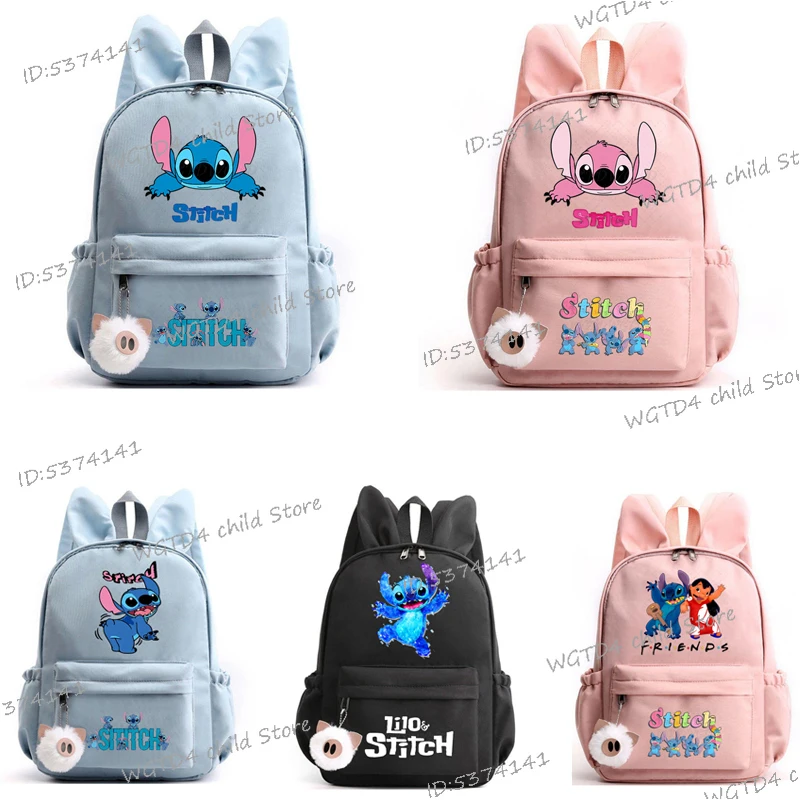 Lilo Stitch School Backpack for College Students Kawaii Cartoon Stitch New Design Back Pack Kids Birthday Gift School Backpacks
Lilo Stitch School Backpack for College Students Kawaii Cartoon Stitch New Design Back Pack Kids Birthday Gift School Backpacks