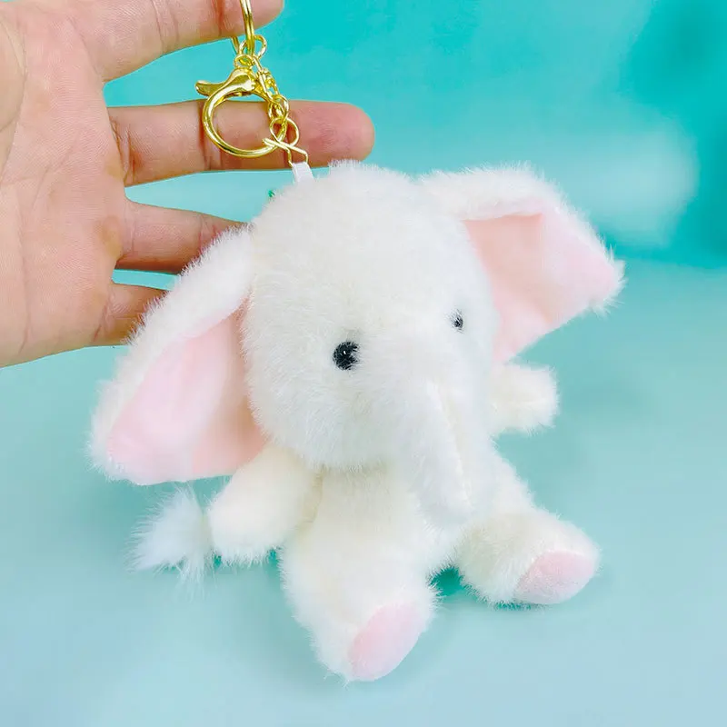 Mini Elephant Keychain Elephant Plush Keychain Charm Women's Bag Decoration Pendant Car Key Accessories Plush Doll Toy Girl Gift
Mini Elephant Keychain Elephant Plush Keychain Charm Women's Bag Decoration Pendant Car Key Accessories Plush Doll Toy Girl Gift
