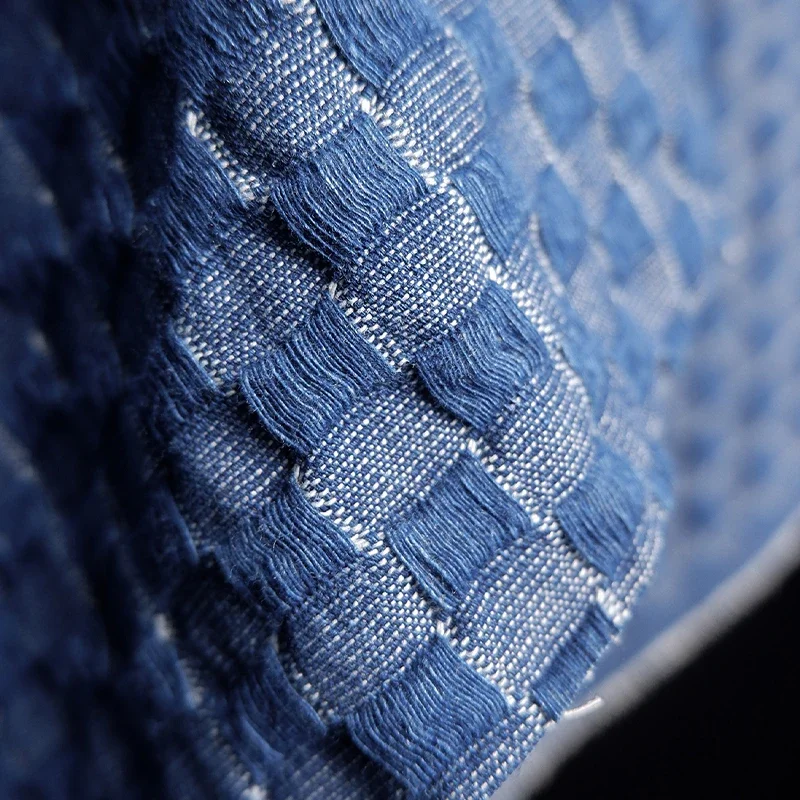 Jacquard Denim Fabric Generous Lattice Washed Polyester Cotton Blend for Designer DIY Sewing Apparel High Quality Material
Jacquard Denim Fabric Generous Lattice Washed Polyester Cotton Blend for Designer DIY Sewing Apparel High Quality Material