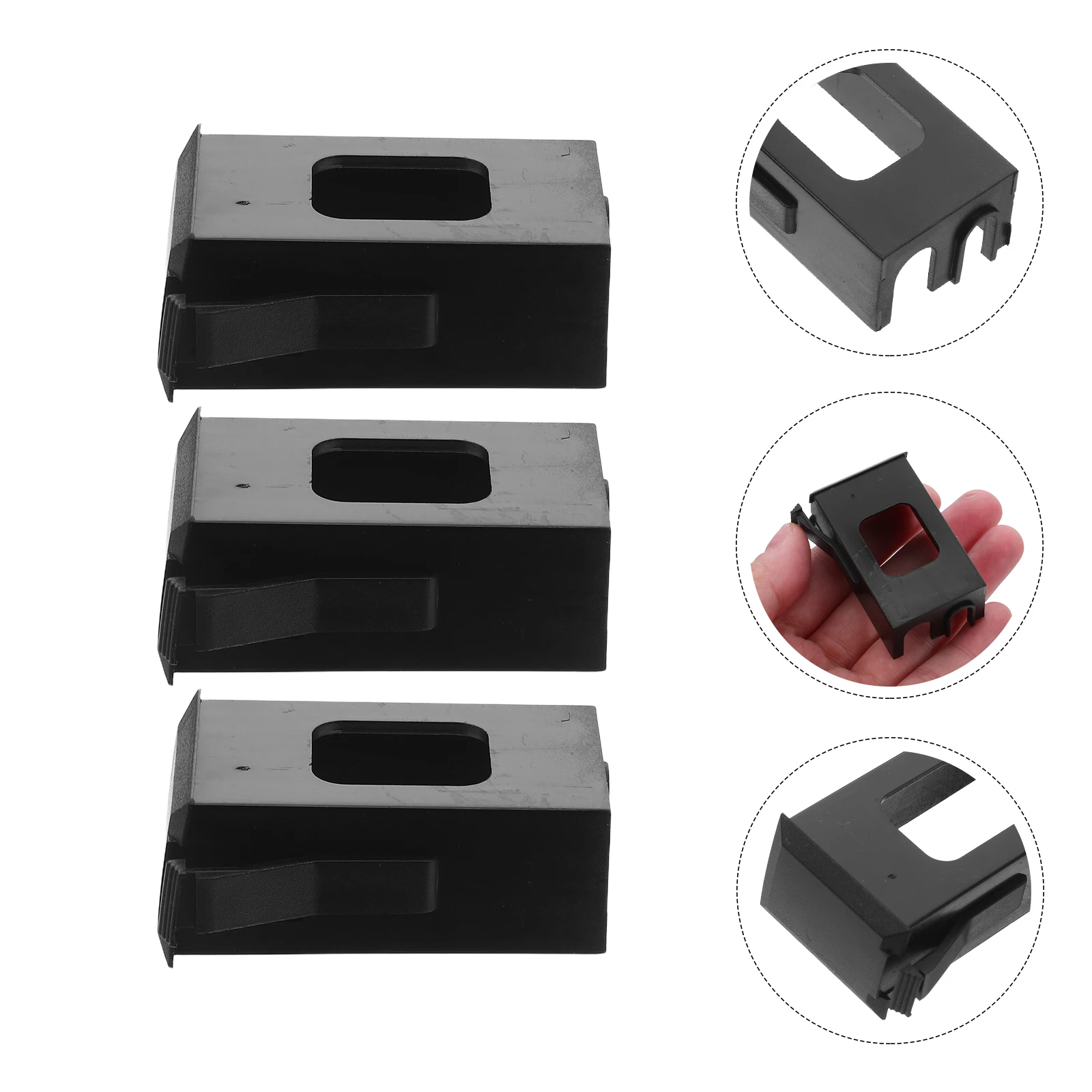 3Pcs Guitar Pickup Box Cover Plastic Replacement Holder Case for Eq-7545r Electric Guitar
3Pcs Guitar Pickup Box Cover Plastic Replacement Holder Case for Eq-7545r Electric Guitar