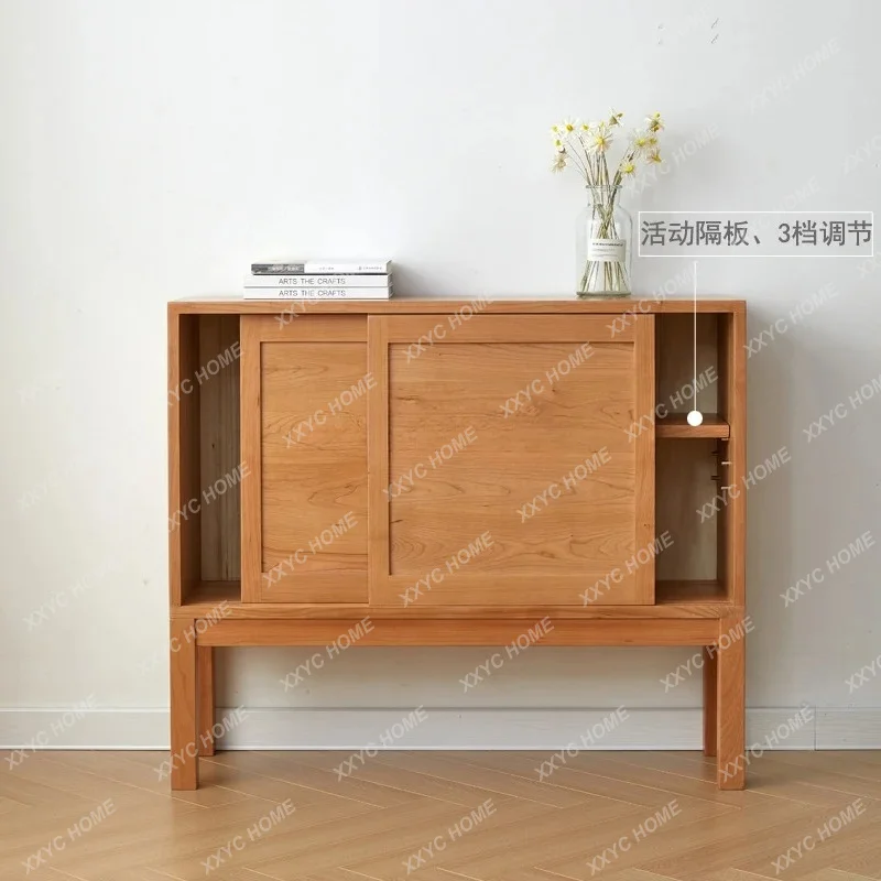 light luxury simple solid wood log wind porch cabinet cherry wood dining side cabinet
light luxury simple solid wood log wind porch cabinet cherry wood dining side cabinet