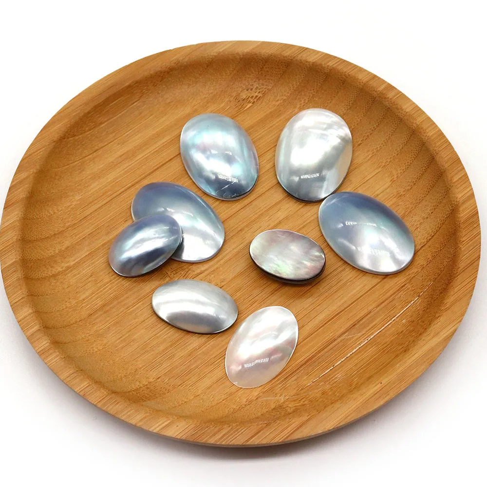 Oval Shape Natural Seawater Shell Beads Trendy Charms DIY Jewelry Making Supplies Ring Bracelet Necklace Earrings Accessories
Oval Shape Natural Seawater Shell Beads Trendy Charms DIY Jewelry Making Supplies Ring Bracelet Necklace Earrings Accessories