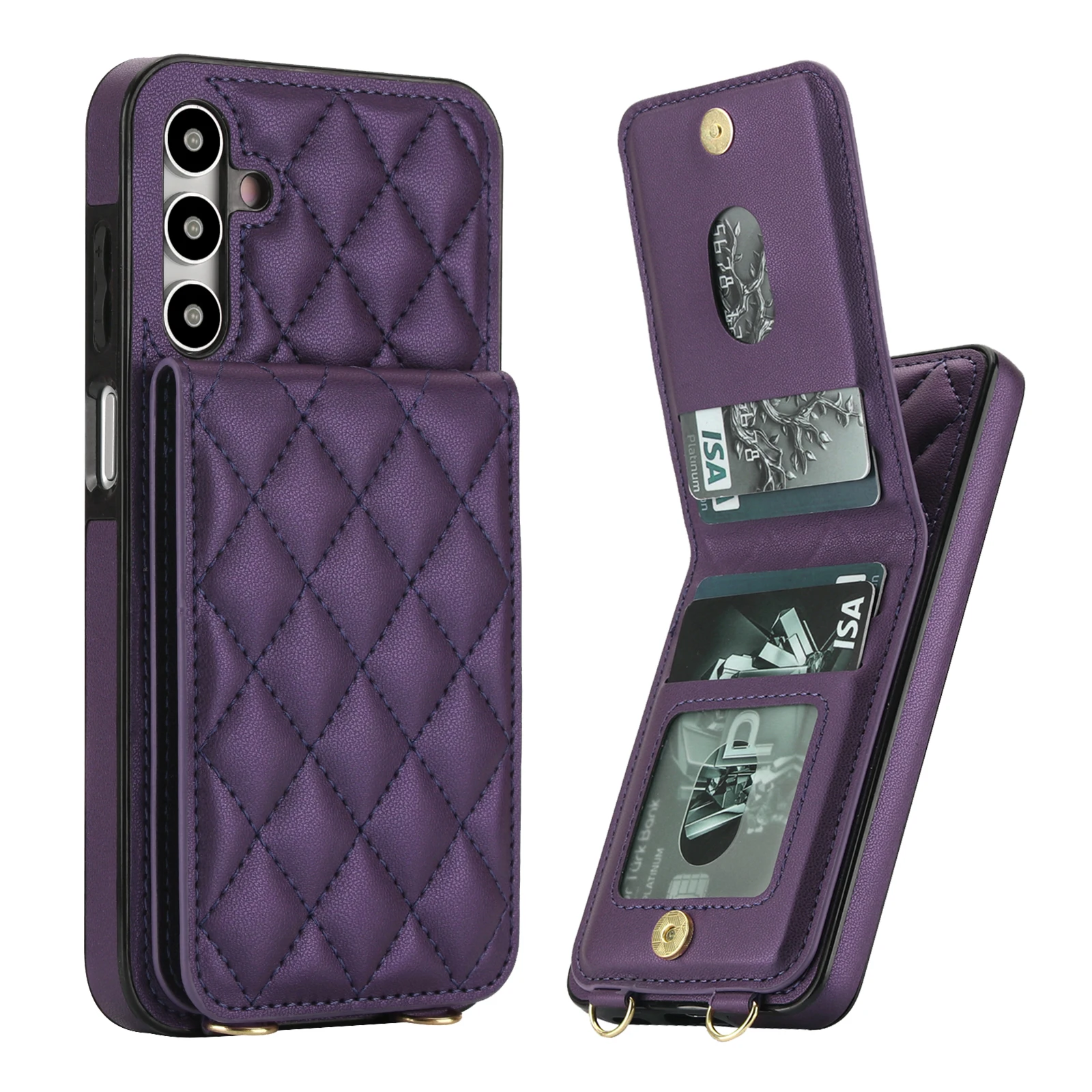Shockproof Crossbody Lanyard Leather Card Holder Wallet Phone Case For Samsung Galaxy A56 A55 A16 S26 Ultra S24,Flip Stand Cover
Shockproof Crossbody Lanyard Leather Card Holder Wallet Phone Case For Samsung Galaxy A56 A55 A16 S26 Ultra S24,Flip Stand Cover