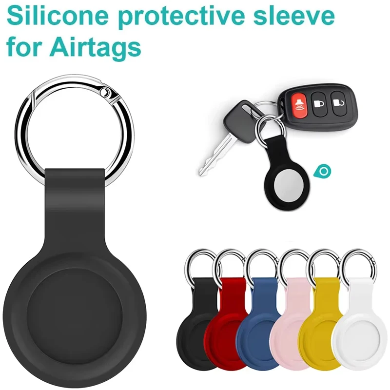 Silicone Case Shock-proof Protective Cover Skin Full Protection Shell Case Anti-scratch Sleeve For Apple Airtag Locator Tracker
Silicone Case Shock-proof Protective Cover Skin Full Protection Shell Case Anti-scratch Sleeve For Apple Airtag Locator Tracker