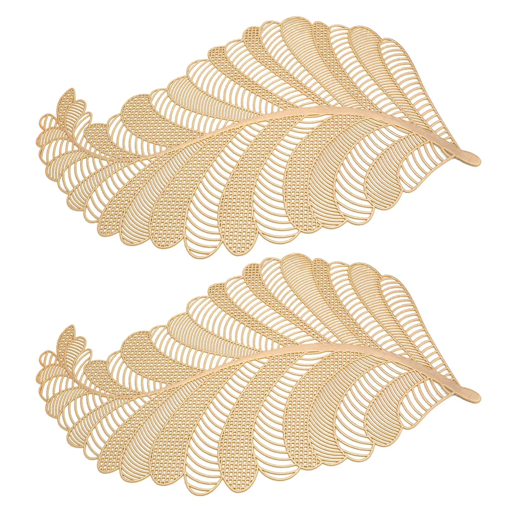 2pcs Golden European Style PVC Placemats Hollow Out Heat Resistant Decorative Table Mats for Dining Room Household
2pcs Golden European Style PVC Placemats Hollow Out Heat Resistant Decorative Table Mats for Dining Room Household