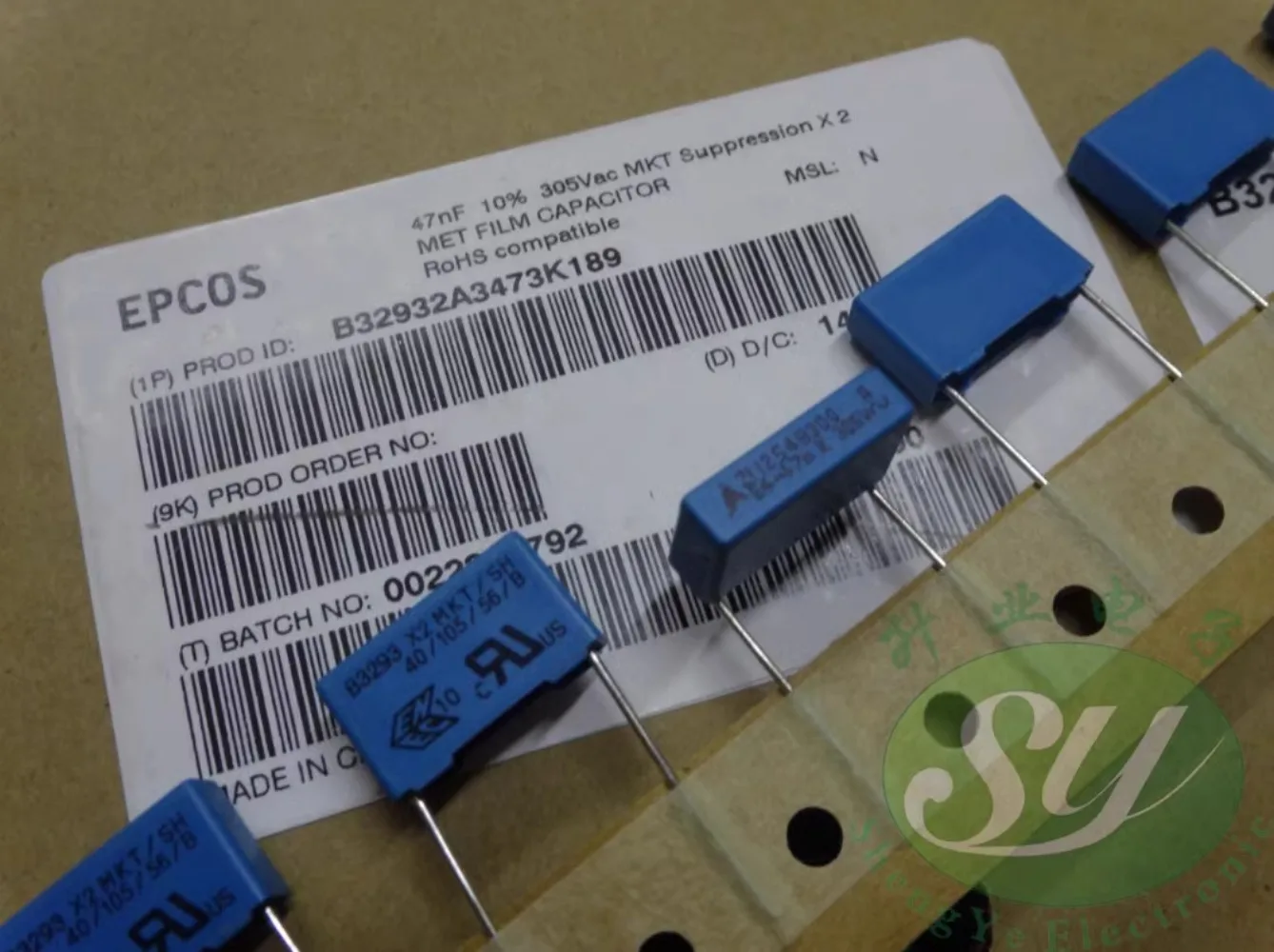 10 шт. EPCOS 0,047 мкФ/305 В переменного тока 47nf 473 новый пленочный конденсатор B32932A3473K
10 шт. EPCOS 0,047 мкФ/305 В переменного тока 47nf 473 новый пленочный конденсатор B32932A3473K