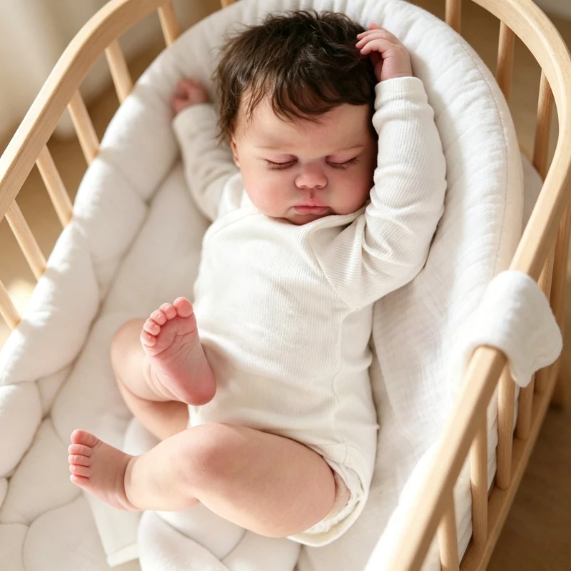60CM Pickle Sleeping in Soft Cloth Body Reborn Toddler Hand Rooted Hair Cotton Body Baby Doll
60CM Pickle Sleeping in Soft Cloth Body Reborn Toddler Hand Rooted Hair Cotton Body Baby Doll