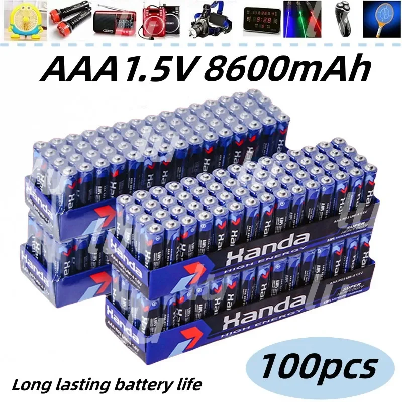 AAA 1.5V8600mah Disposable Carbon Zinc Manganese Dry Battery Suitable for Small Toys Remote Control Clock LED Light Brand New
AAA 1.5V8600mah Disposable Carbon Zinc Manganese Dry Battery Suitable for Small Toys Remote Control Clock LED Light Brand New