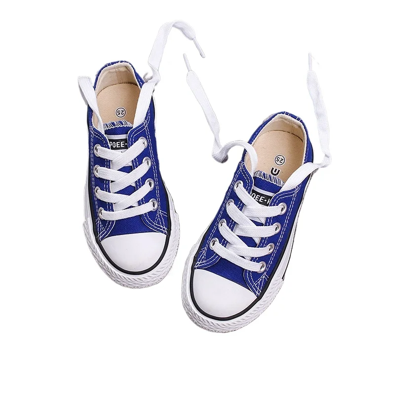 School Children Canvas Shoes Boys Girls Fashion Candy Color Sneakers Women's Short Quality Fabric Outside Travel Spring Autumn
School Children Canvas Shoes Boys Girls Fashion Candy Color Sneakers Women's Short Quality Fabric Outside Travel Spring Autumn