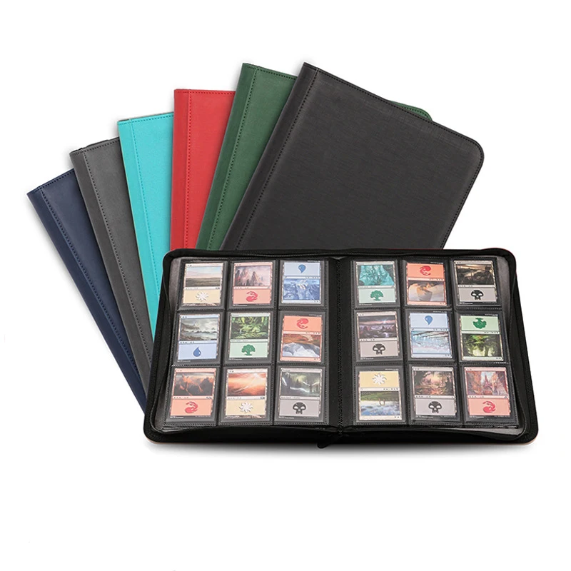 Trading Card Collector Binder 9 Pocket Side Loading Storage Card Album with Zipper for Baseball Football Sport Cards Easy To Use
Trading Card Collector Binder 9 Pocket Side Loading Storage Card Album with Zipper for Baseball Football Sport Cards Easy To Use