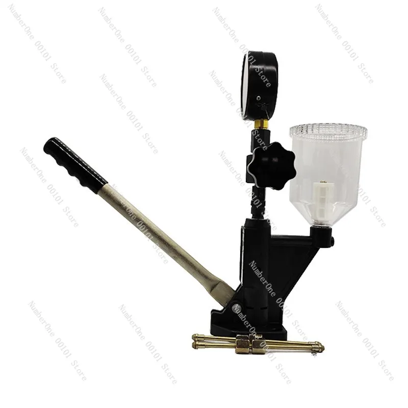 Fuel Injector Calibration Tester,Hand-Press Diesel Injector Calibrator,High-Precision Electronic Fuel Supply Testing Tool