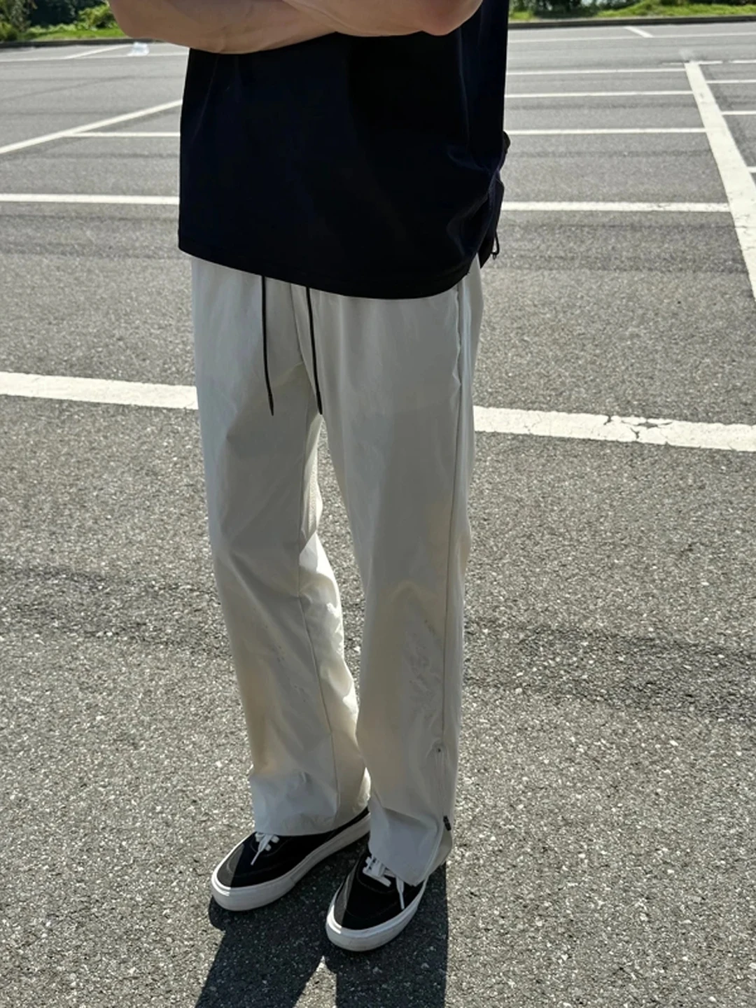 Qui Dry Side Zipper Men's Outdoor Casual Pants Ice Silk Waterproof Hiking Trousers Straight Leg Loose Fit Faionable Youth
Qui Dry Side Zipper Men's Outdoor Casual Pants Ice Silk Waterproof Hiking Trousers Straight Leg Loose Fit Faionable Youth