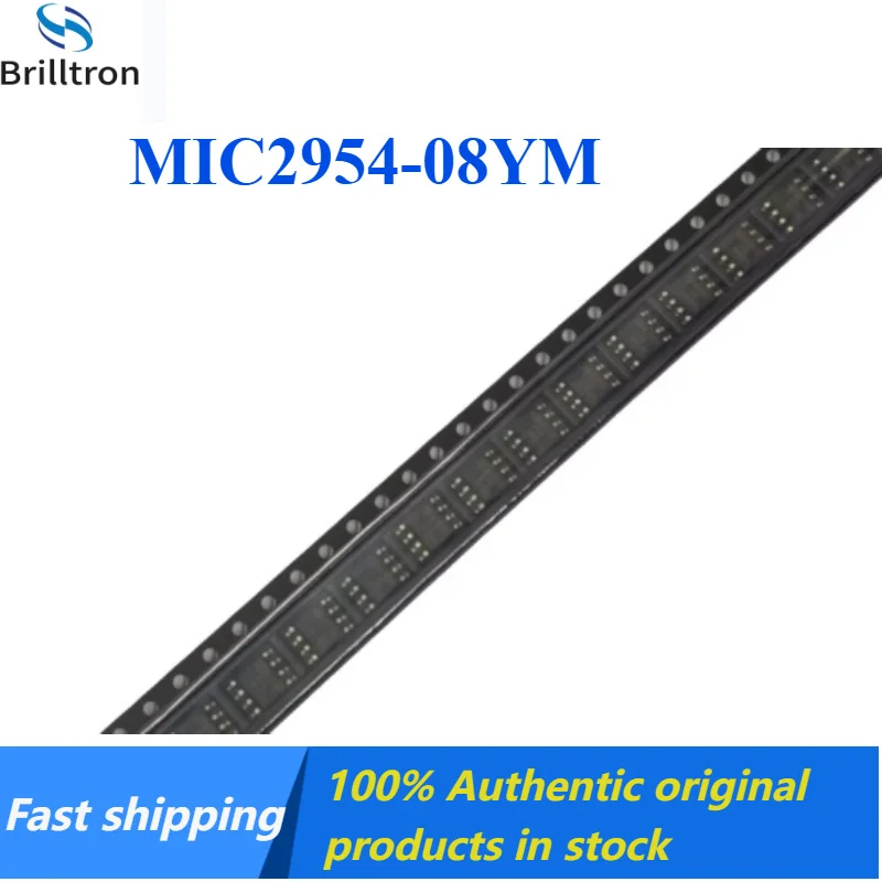 5-20PCS Genuine MIC2954-08YM packaged SOP-8 MIC2954 low dropout voltage regulator chip
5-20PCS Genuine MIC2954-08YM packaged SOP-8 MIC2954 low dropout voltage regulator chip